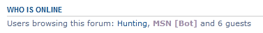 A few years on this forum, first time seeing an MSN Bot
