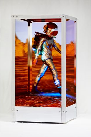 A still from Beeple's HUMAN ONE, 2021. COURTESY OF CHRISTIE'S