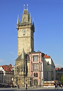 there is an Astronomical Clock on this building...