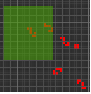 The bug "looked" like this. This is just a picture describing the bug, not the picture of a bug itself.
