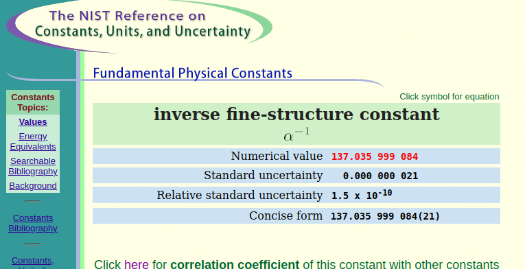 https://physics.nist.gov/cgi-bin/cuu/Value?alphinv