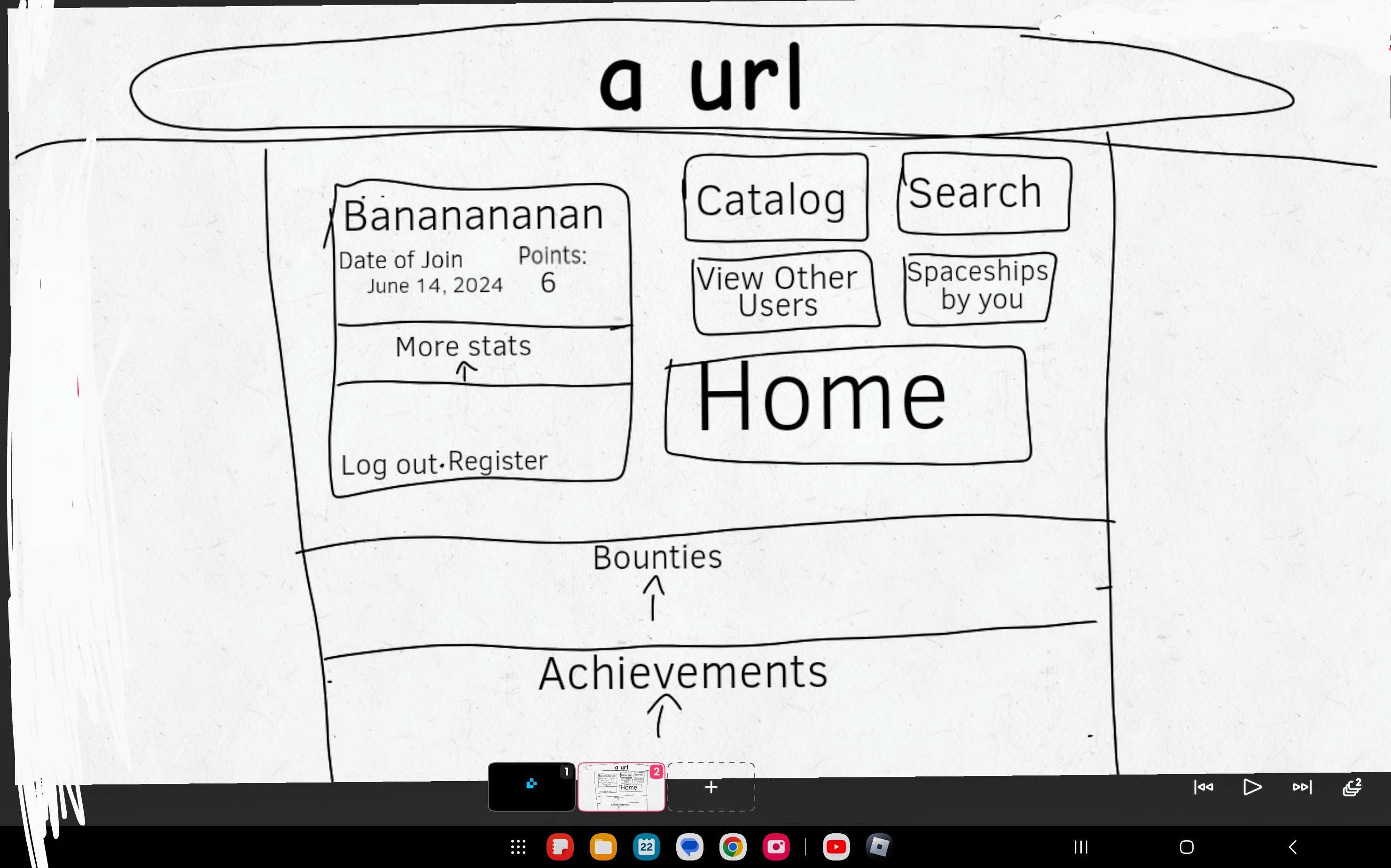 Home page