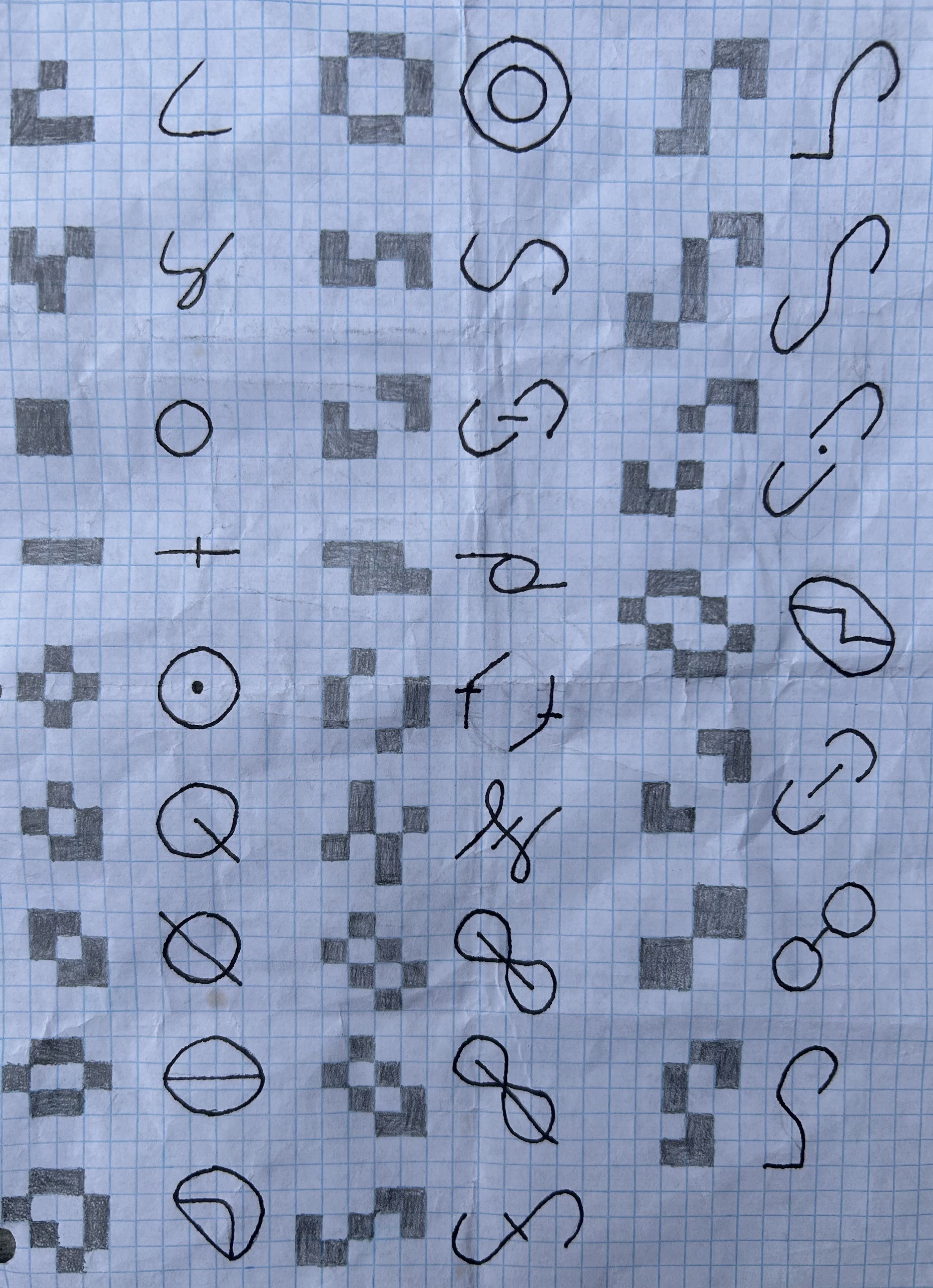 CGoL symbols