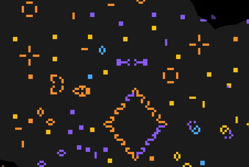 notice the four-color collaboration